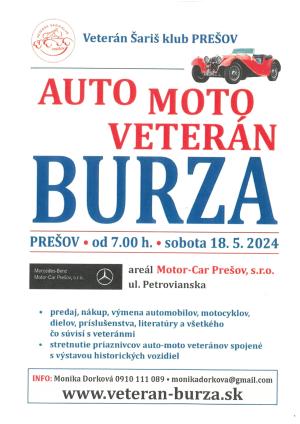 Auto moto veterán BURZA